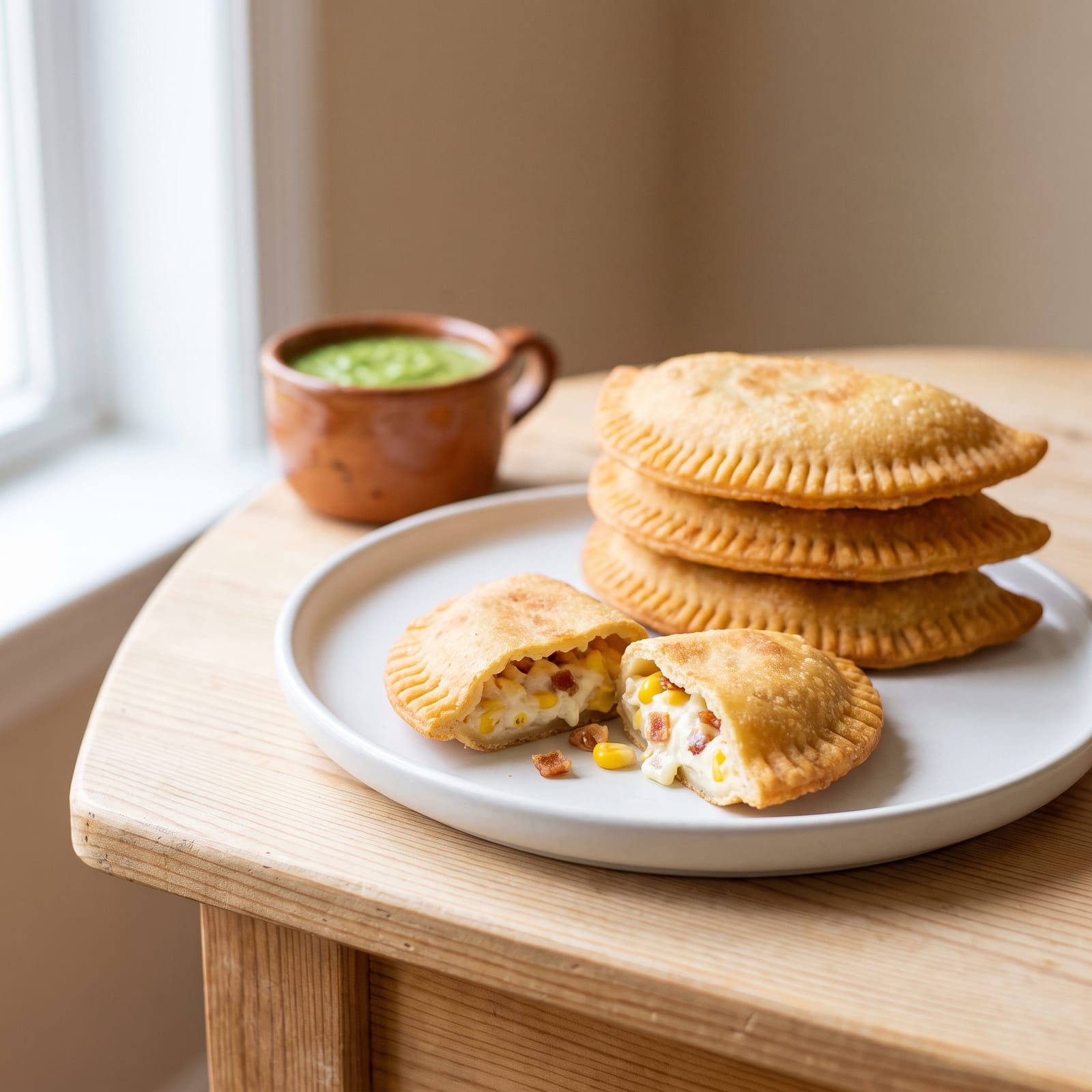 Pastel de Maíz, Queso y Tocineta (10 Unidades, crudos)
